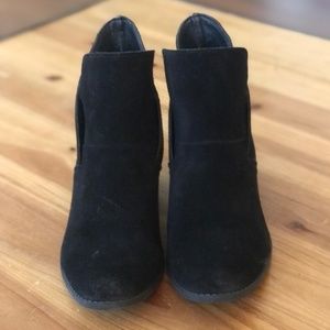 Ruff Hewn Black Suede Booties